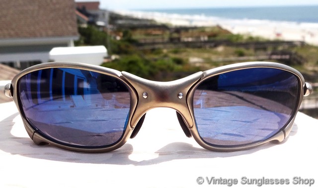 Oakley Juliet Plasma Ice Iridium Sunglasses